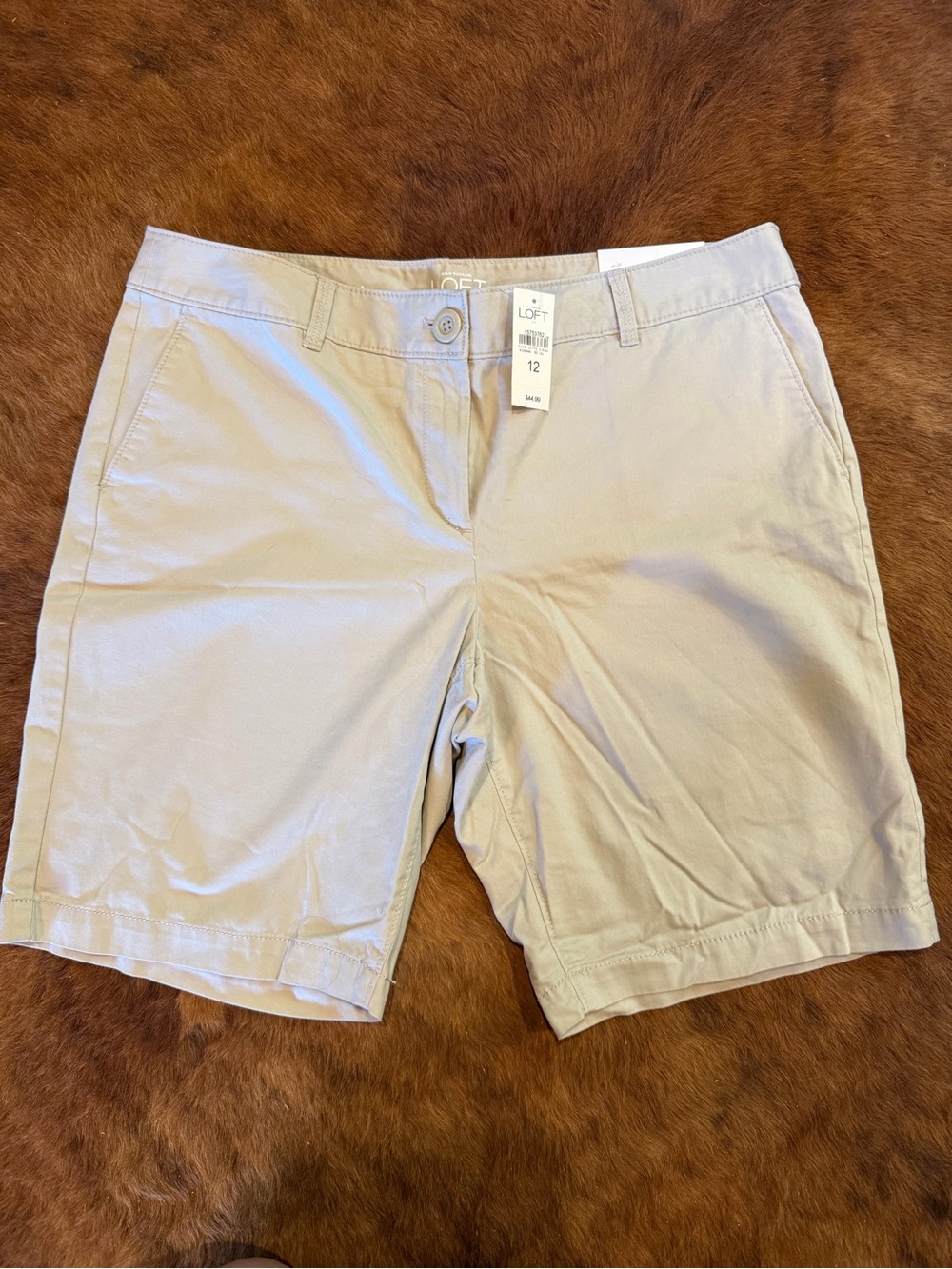 Ann Taylor LOFT Original Chino Shorts - 12 - NWT
